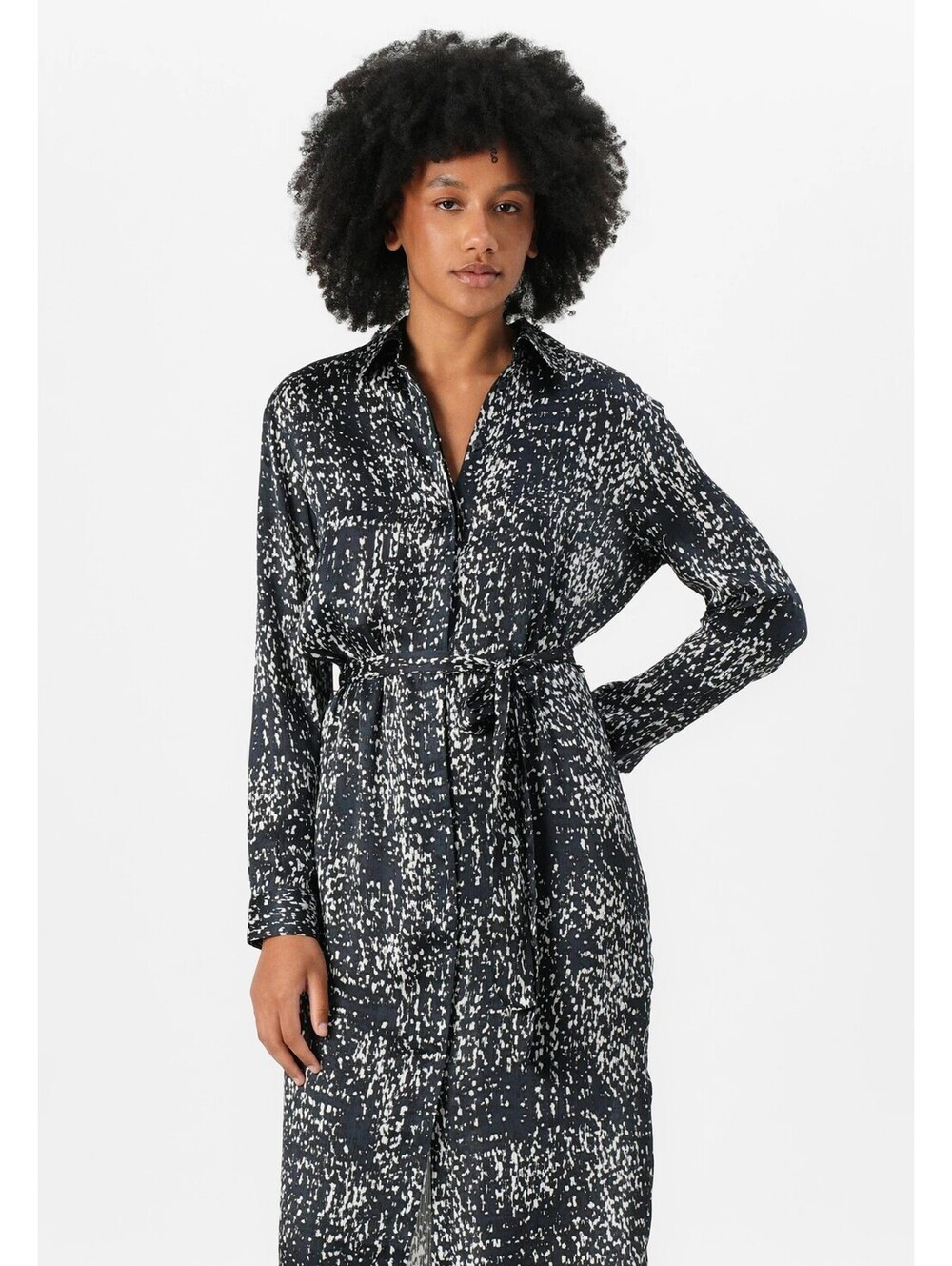 Calvin Klein DRESS - Shirt dress - inkwell M